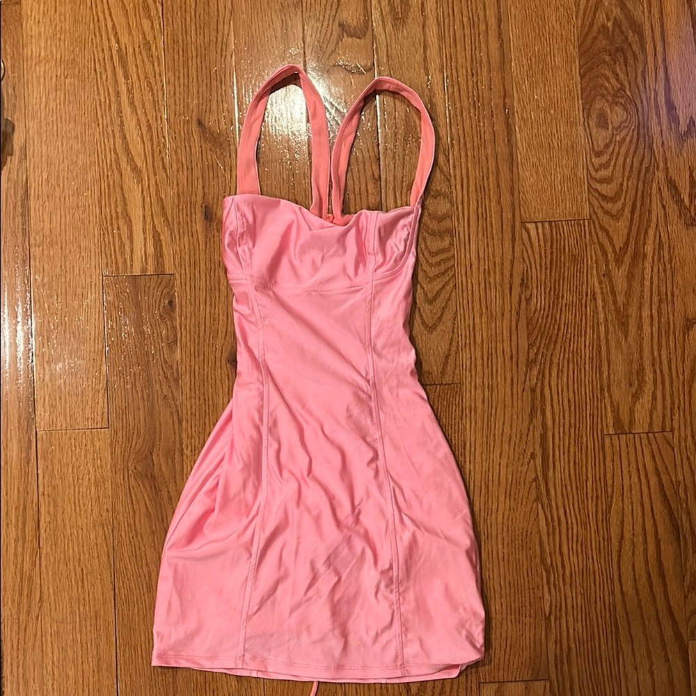 Lucy in the Sky Pink Mini Dress